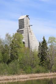 The McIntyre Mine Headframe in Schumacher