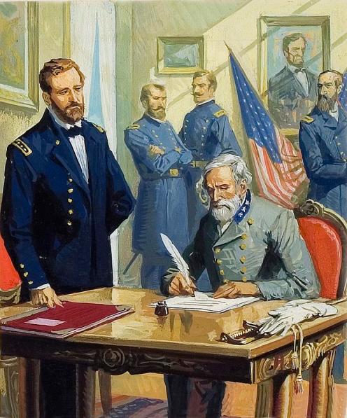 general-ulysses-grant-accepting-the-surrender-of-general-lee-at-appomattox-severino-baraldi